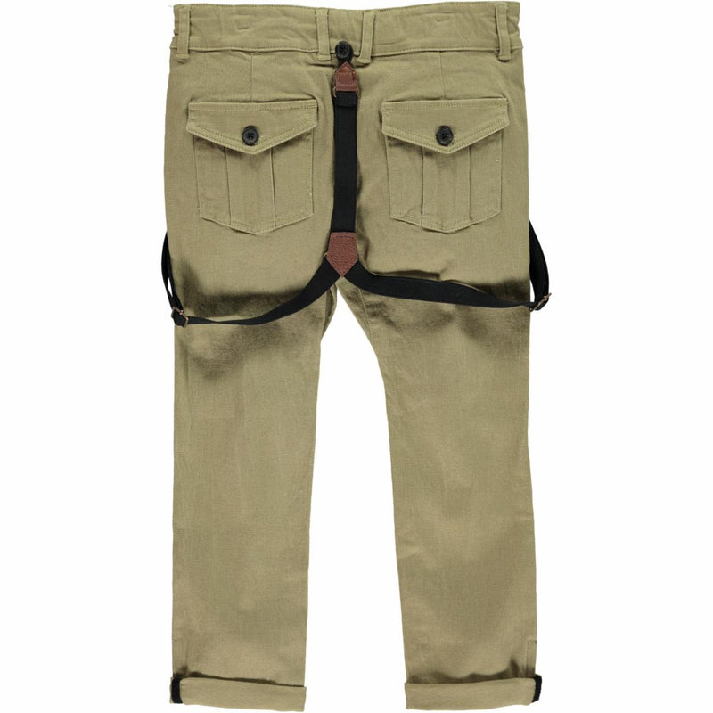 Bradford Olive Woven Trousers