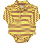 Seymour Polo Onesie - Striped