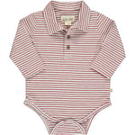 Seymour Polo Onesie - Striped